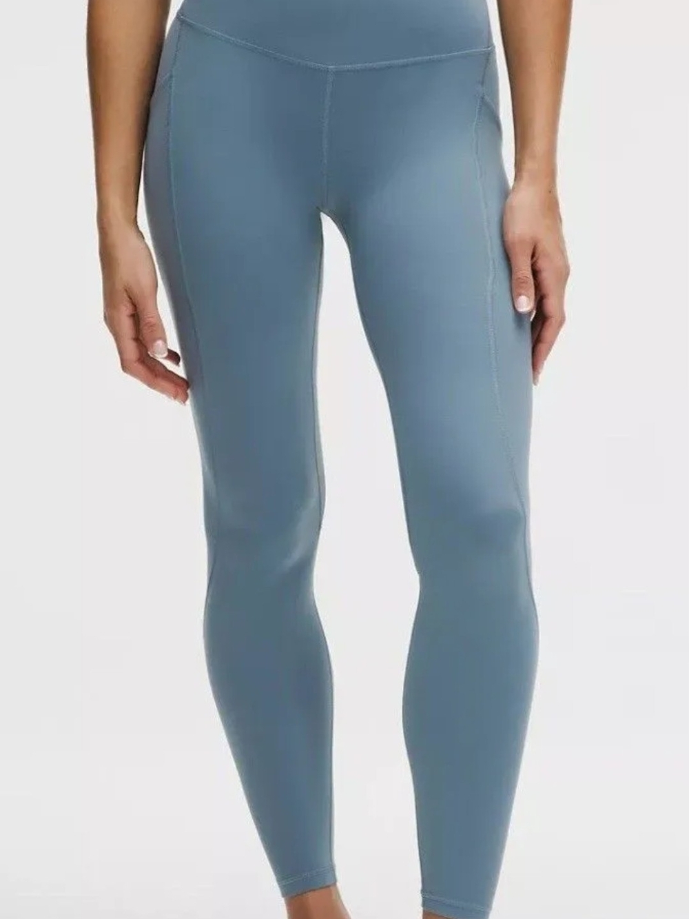 NWT Lululemon Align High-Rise Pant with Pockets 28" Steel Blue Size 12